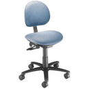 Brewer Millennium Series Ergonomic Task Stool  Blue Fog