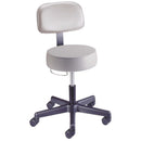Brewer Value Plus Series Pneumatic Exam Stool with Backrest