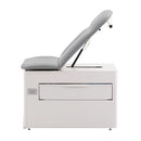 Brewer Versa Exam Table with Patient Assist Handles, Stirrups, Pelvic Tilt, Electrical Receptacle, and Drawer Warmer - Electrical Receptacle