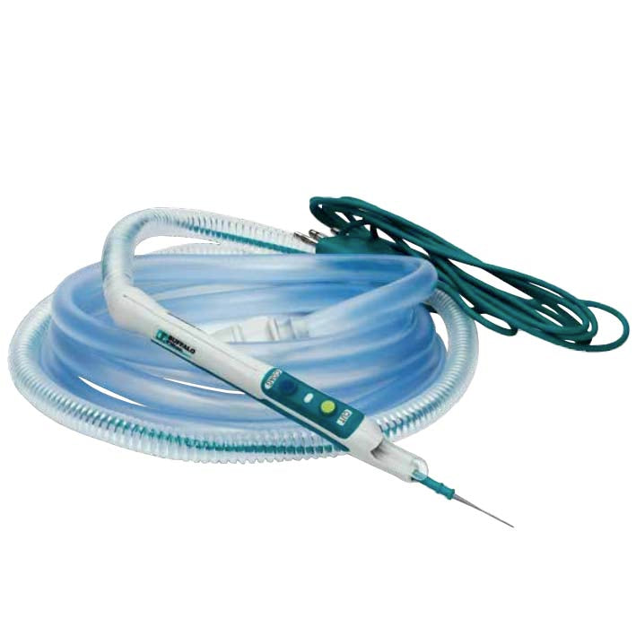 Buffalo Filter PlumePen Elite Surgical Smoke Evacuation Pencil (20/Case)  Non-Stick ESU Blade; 10 ft (3 m) tubing