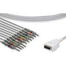 Burdick One Piece EKG Cable - 10 Leads Needle BK1
