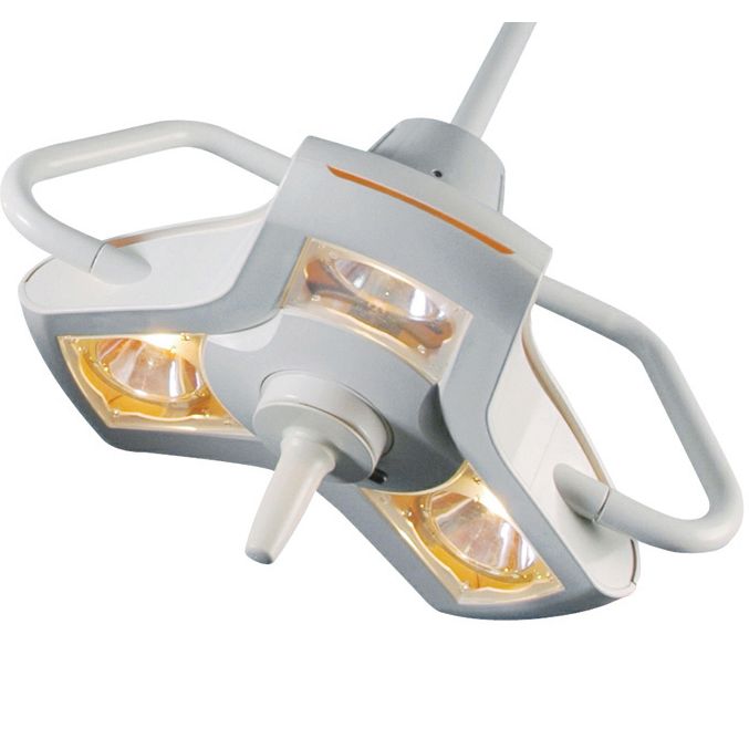 Burton AIM-200 OR Surgical Light - Double Ceiling Mount