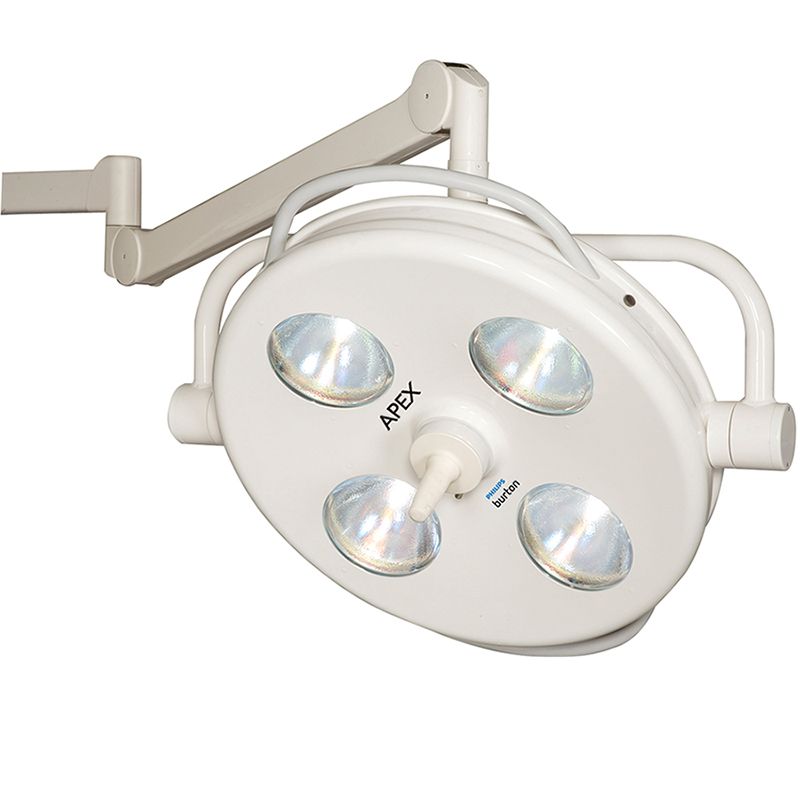 Burton APEX Surgical Light - Single Ceiling Mount  10' - 100 V