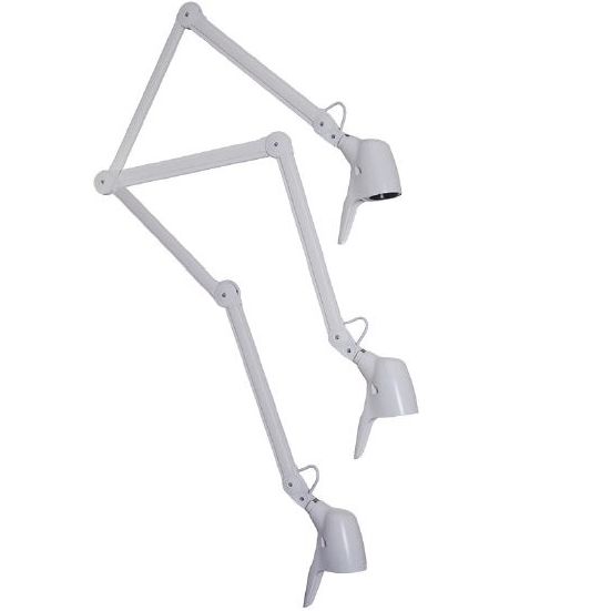 Burton Carelite LED Task Light - Wall Mount Arm Demo