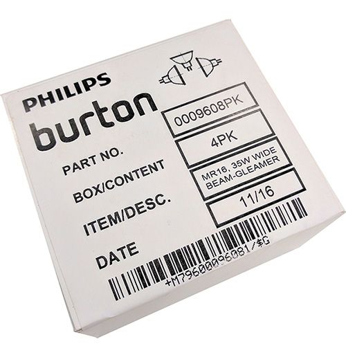Burton Gleamer Wide Beam Spot Replacement Bulbs - Box