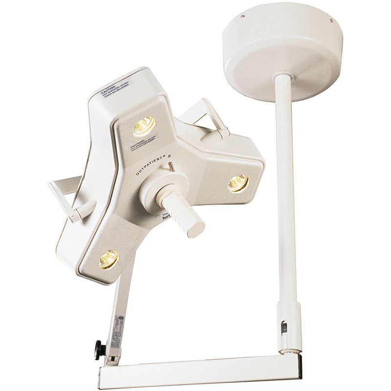 Burton Outpatient II Examination Light - Single Ceiling Mount
