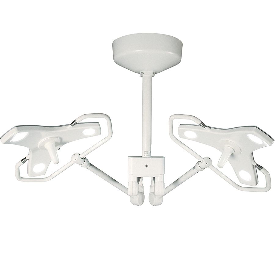 Burton Outpatient LED Examination Light - Double Ceiling Mount