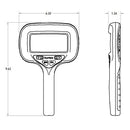 Burton UV LED Magnifier - Dimensions
