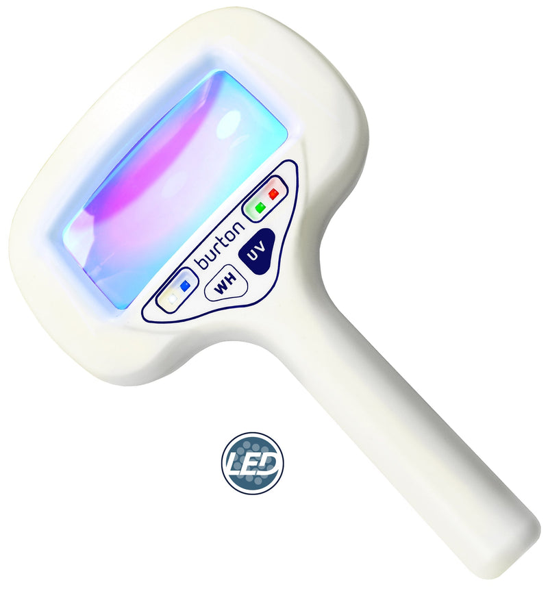 Burton UV LED Magnifier  International Wall Plug Kit (UK/EU/AU)