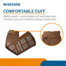 McKesson Slipper Socks, Single Tread, Extra Large, Brown (Case of 48 Pairs)