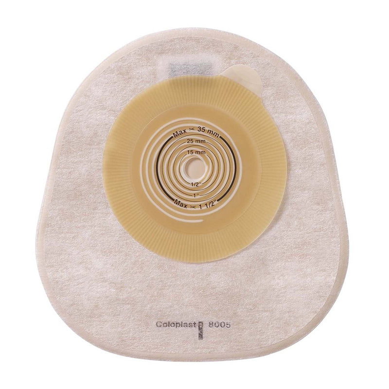 Coloplast Assura One-Piece Transparent Colostomy Pouch, Cut to Fit 10 – 35mm Stomas (30/BX) 