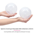 SpeCtra 24-mm CaraCups Wearable Milk Collection Kit for SpeCtra Breast Pumps (Each)