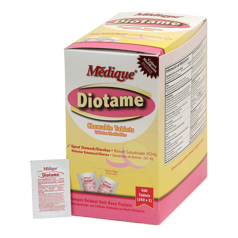 Medique Products Diotame Bismuth Subsalicylate Anti-Diarrheal (6000/CS) 