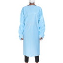 McKesson Open Back Over-the-Head Protective Procedure Gown, Universal, Blue (Case of 75)