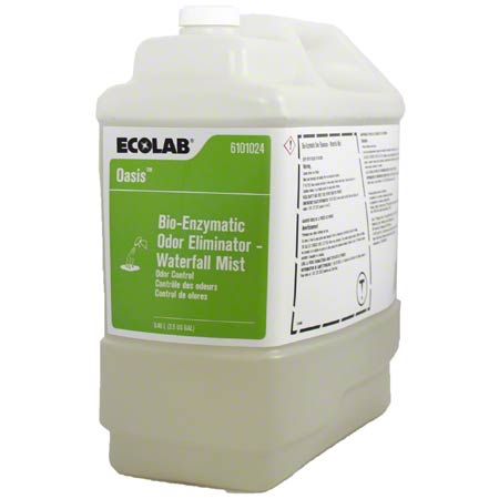 Ecolab Bio-Enzymatic Oasis Air Freshener, Waterfall Mist Scent, 2.5-gallon jug (Each)