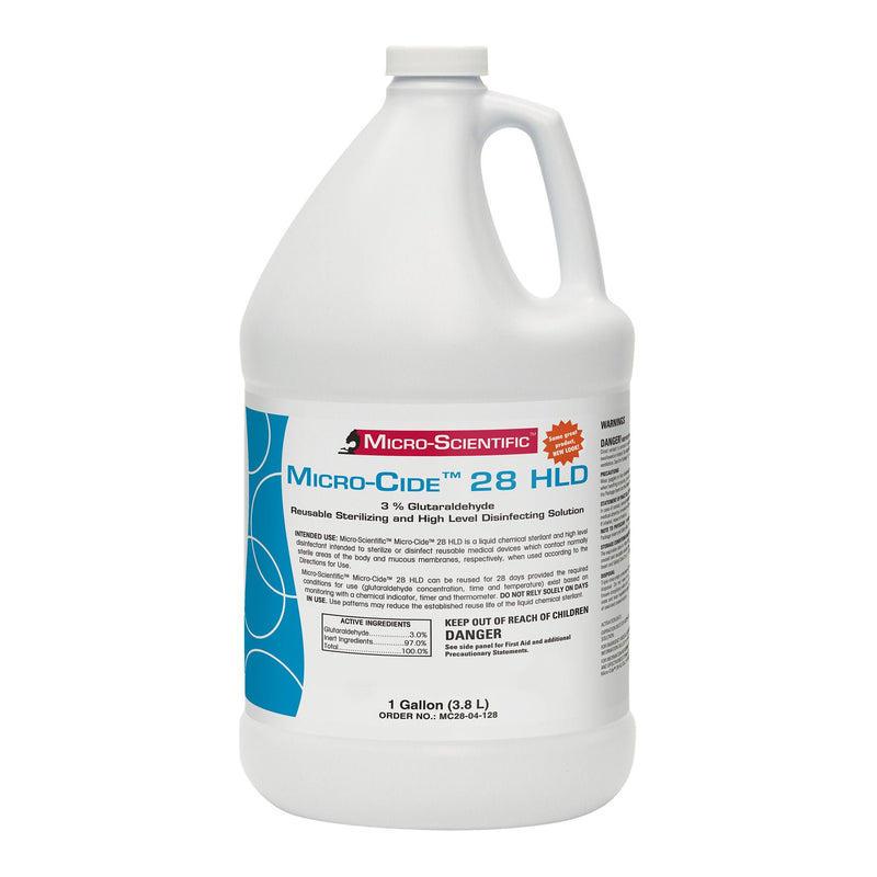 Micro-Cide 28 Glutaraldehyde High Level Disinfectant (Case of 4)