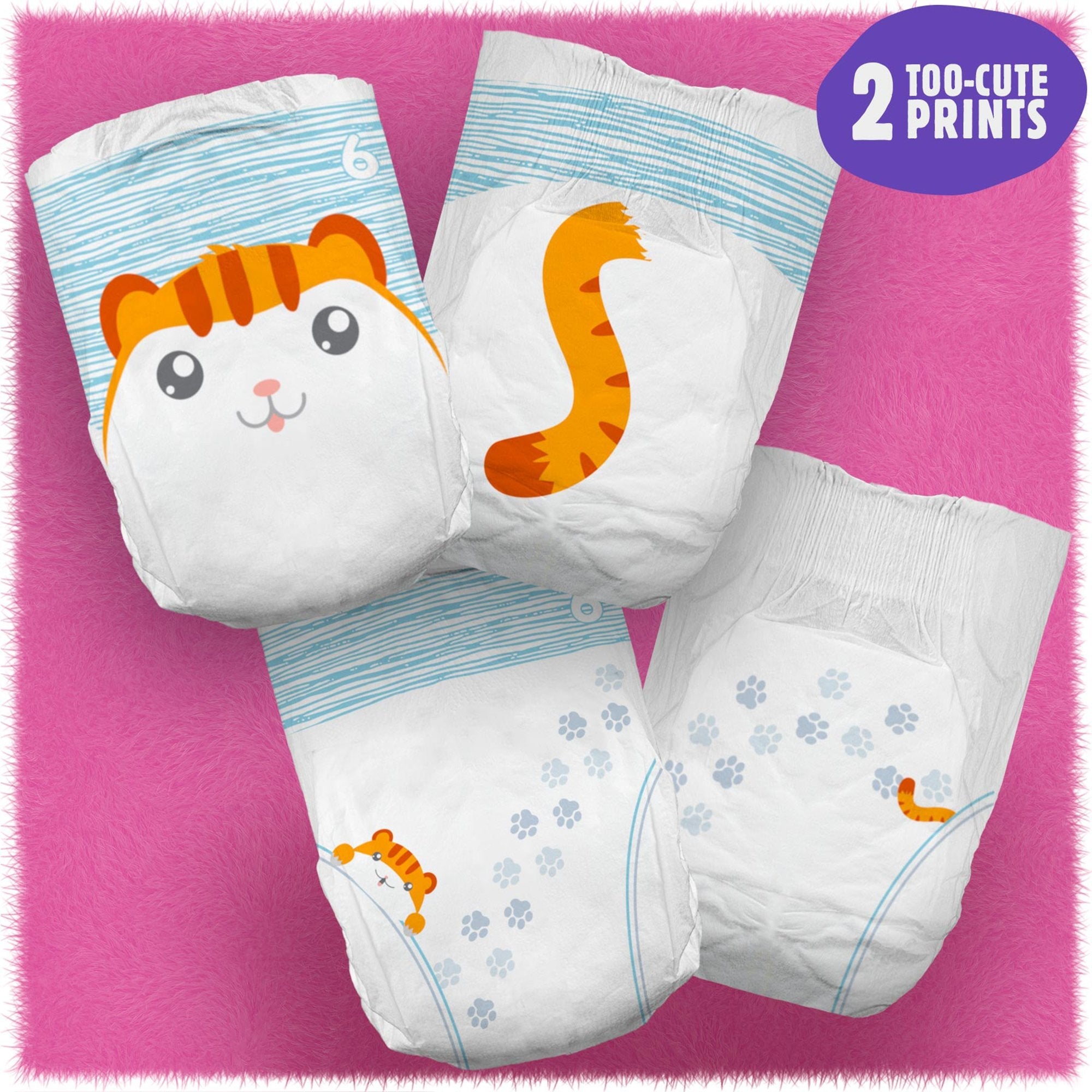 First Quality Products LLC Cuties Premium Diaper, Size 6 (92/CS) 