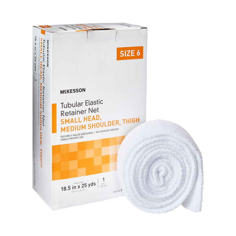 McKesson Tubular Bandage, Small Head, Medium Shoulder, Thigh, 18.5" x 25 Yard (Case of 10)