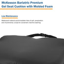 McKesson Premium Molded Foam Seat Cushion, 22 x 18 x 3 Inch (Case of 4)