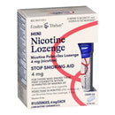 Foster & Thrive Mini Nicotine Polacrilex Lozenges 4 mg (Nicotine) Cherry Ice (Pack of 81)