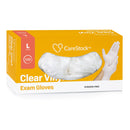 CareStock Vinyl Exam Glove, Large, Ivory (Case of 1000)