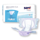 Seni Classic Plus Moderate to Heavy Absorbency Incontinence Brief, Regular (Case of 100)