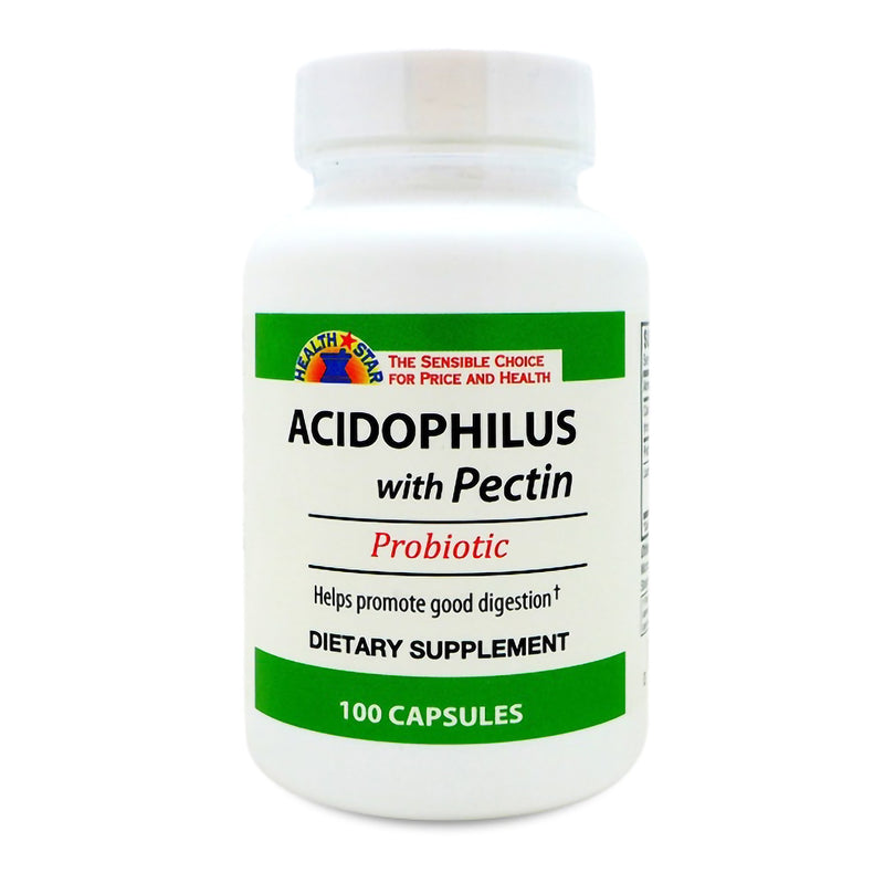 Health Star Acidophilus with Pectin Probiotic (Case of 1200)