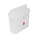McKesson Brand McKesson Prevent Clear Sharps Container, 5.4-Quart, 11 x 12 x 4-3/4 Inch (20/CS) 