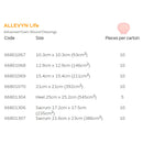 Allevyn Life Silicone Adhesive with Border Silicone Foam Dressing, 8½ x 9 Inch (Case of 40)