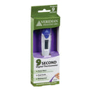 Veridian Nine-Piece 9-Second FLEX-TIP Digital Thermometers with Display (Case of 216)