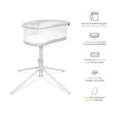 BassiNest Swivel Sleeper 3.0 Bassinet, 13 x 22.25 x 32.25 Inch