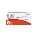 Standard Insulin Syringe with Needle Veo Ultra-Fine 1 mL 15/64 Inch 31 Gauge NonSafety Regular Wall (Case of 500)