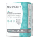 Tranquility Essential Heavy Incontinence Brief, Extra Small (Case of 100) 