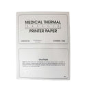 Precision Charts Thermal ECG Recording Paper with Red Grid, 8-1/2 x 11 Inch (Case of 12)