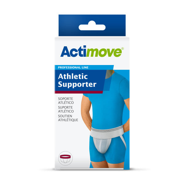 SUPPORTER ATHLETIC FOR MENWHITE SMALL