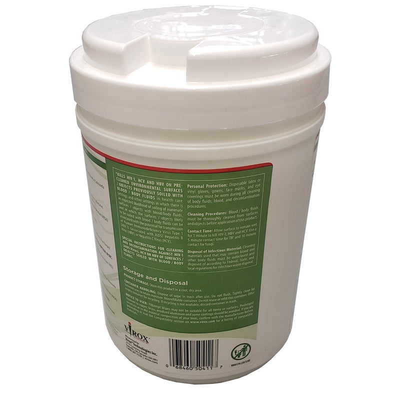 PREempt Hydrogen Peroxide Surface Disinfectant Cleaner Wipes 