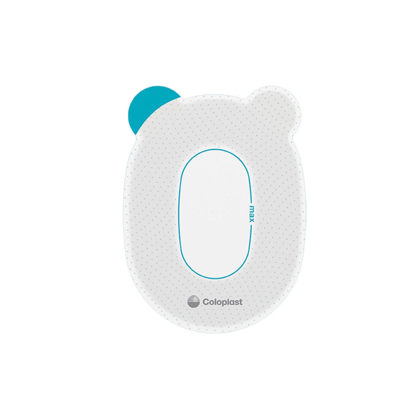 SenSura Mio Baby Flex Two-Piece Ostomy Barrier, Trim to fit up to 40 mm Stomas (Box of 5) 