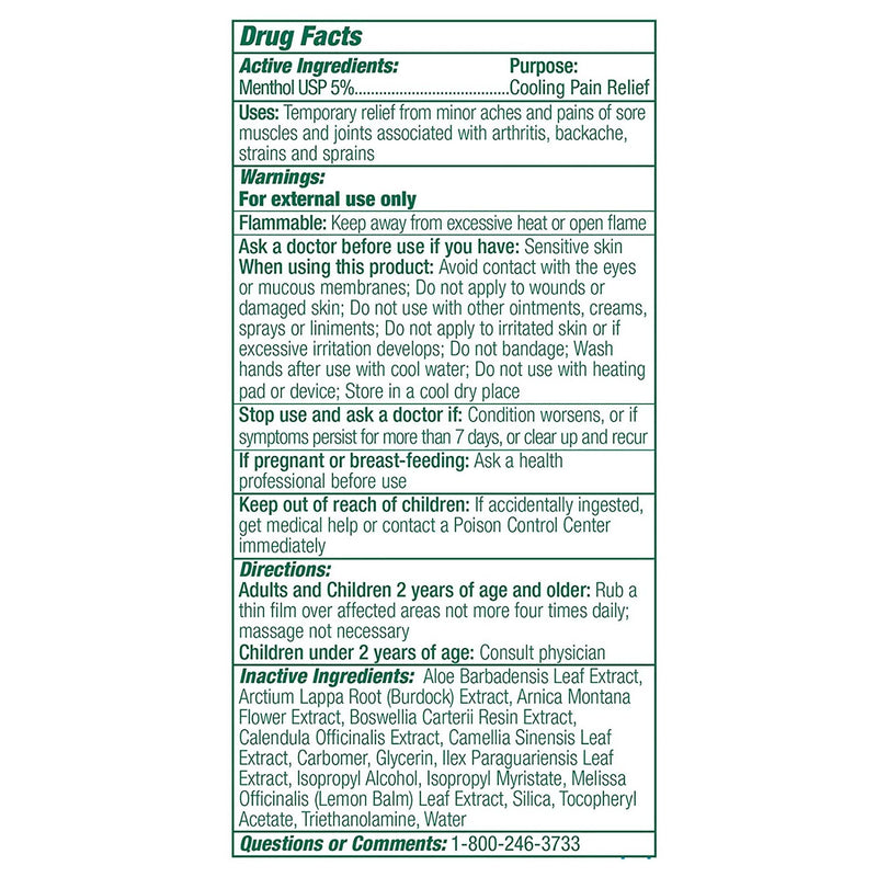 Biofreeze Professional 5% Menthol Topical Pain Relief Gel, 4-ounce Tube (144/CS) 