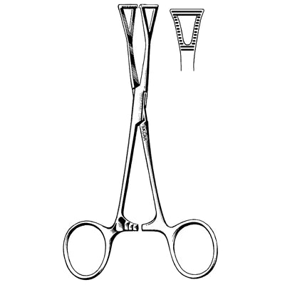 Sklar Collin-Duval Forceps - 20mm Jaw 8" - 36-2606