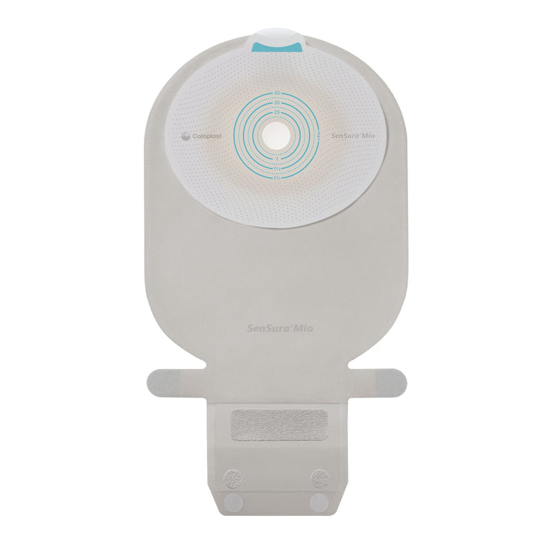 Coloplast SenSura Mio Flat 1-Piece Opaque Ostomy Pouch, 40 mm Stoma (10/BX) 