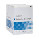 McKesson White Adhesive Dressing, 3 x 4 Inch (Case of 1200)