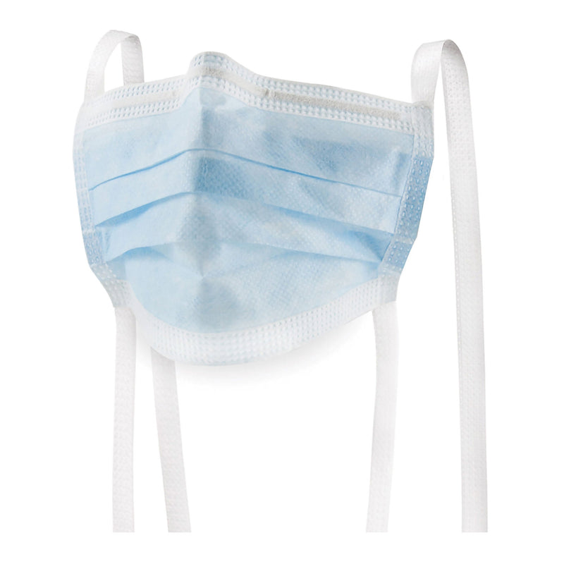 McKesson Classic Style Light & Cool Surgical Mask, Blue (300/CS)
