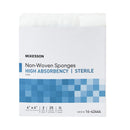 McKesson Brand McKesson Sterile Nonwoven Sponge, 4 x 4 Inch, Four Ply (600/CS) 