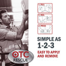 OTC Rescue Lidocaine Topical Pain Relief Patch (Case of 8)