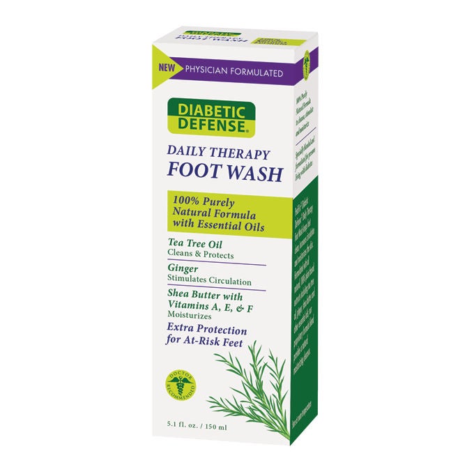 Foot Wash Diabetic Defense Liquid 5 oz. Bottle Scented (Each)