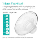Evenflo Advanced Fit Breast Flange, 24.5 millimeter (12/CS)