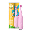 Foreo Inc ISSA baby Soft Silicone Sonic Toothbrush, Pearl Pink Bunny 