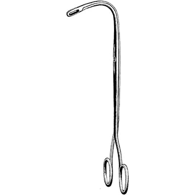 Sklar Randall Stone Forceps (CensiTrac Marked) - 3/4 Curve 7-3/4" - 33-1003c 
