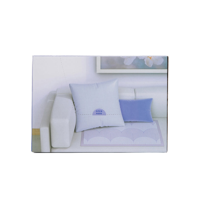 Boom Home Medical Flourish Ultra Absorbent Underpads, Periwinkle (150/CS)