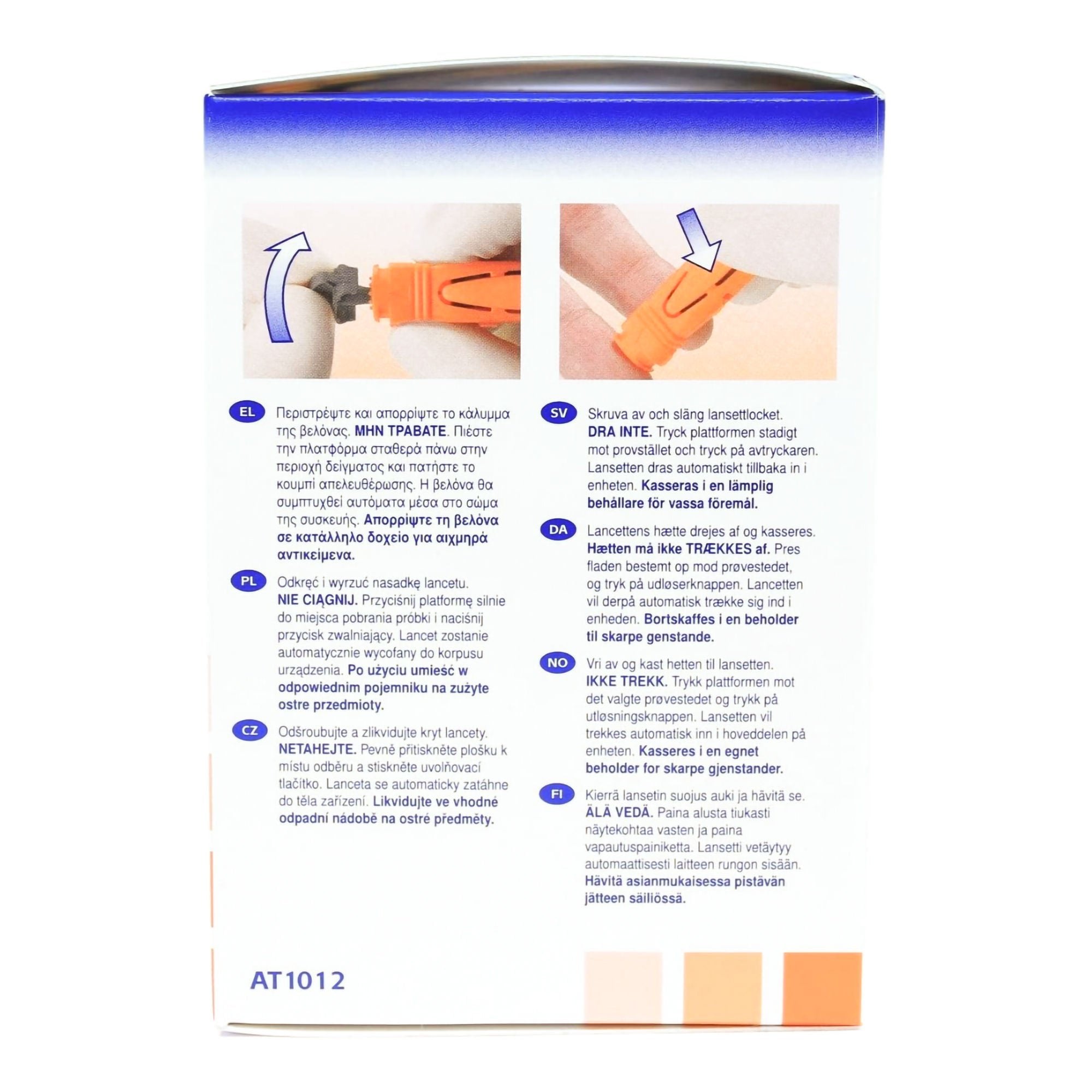 Unistik 3 Extra Safety Lancet, 21 Gauge, 2-millimeter Depth (Box of 100)